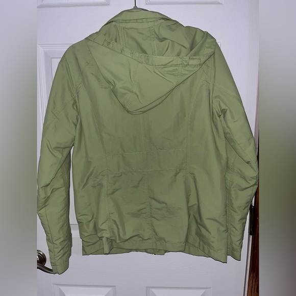Lands' End Women's Light Green Utility Jacket - Picture 3 of 3